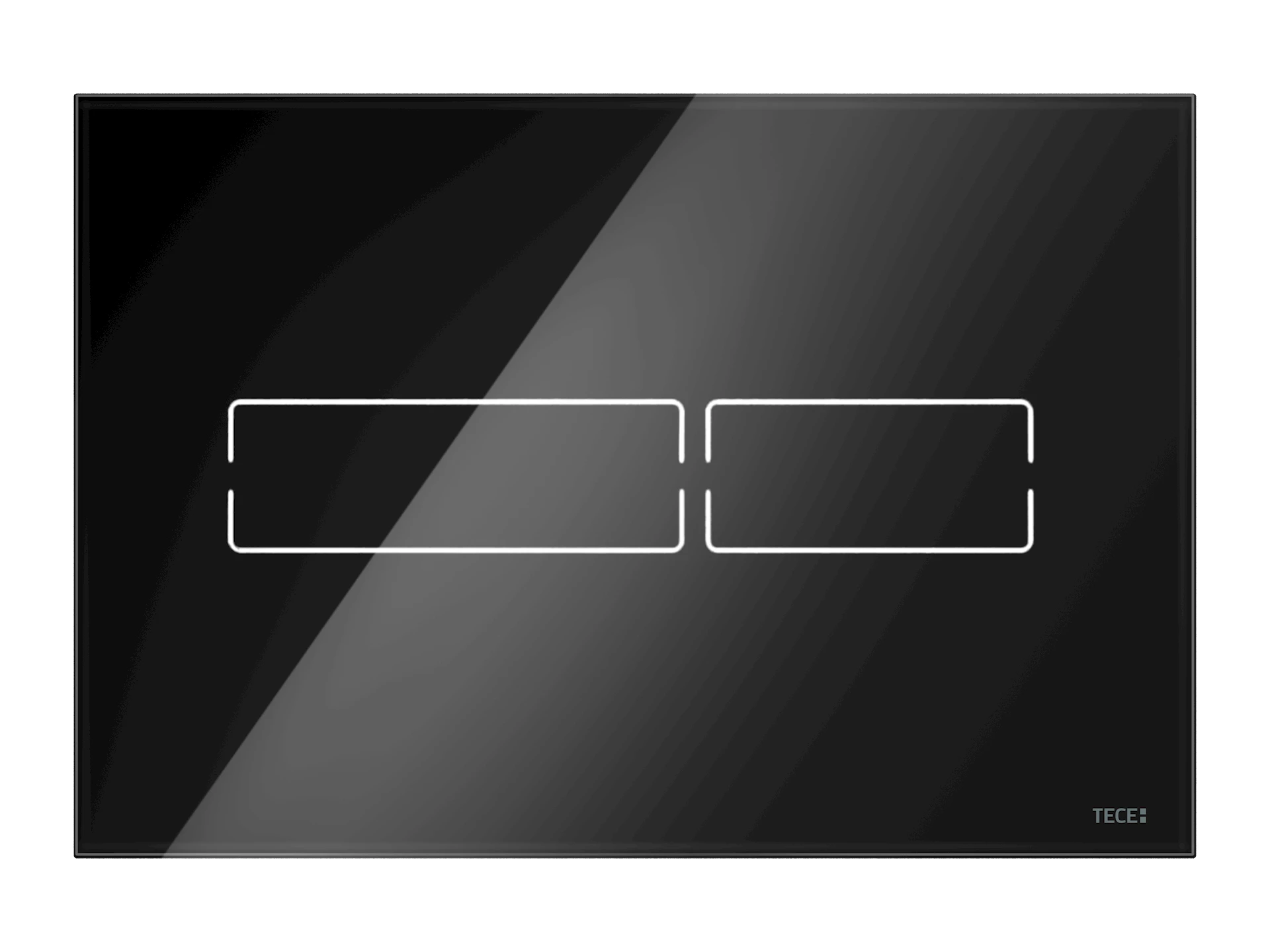 NRF6122152 - TECElux Mini trykkplate, sort - 